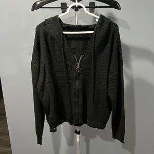 Zip Front Sweater